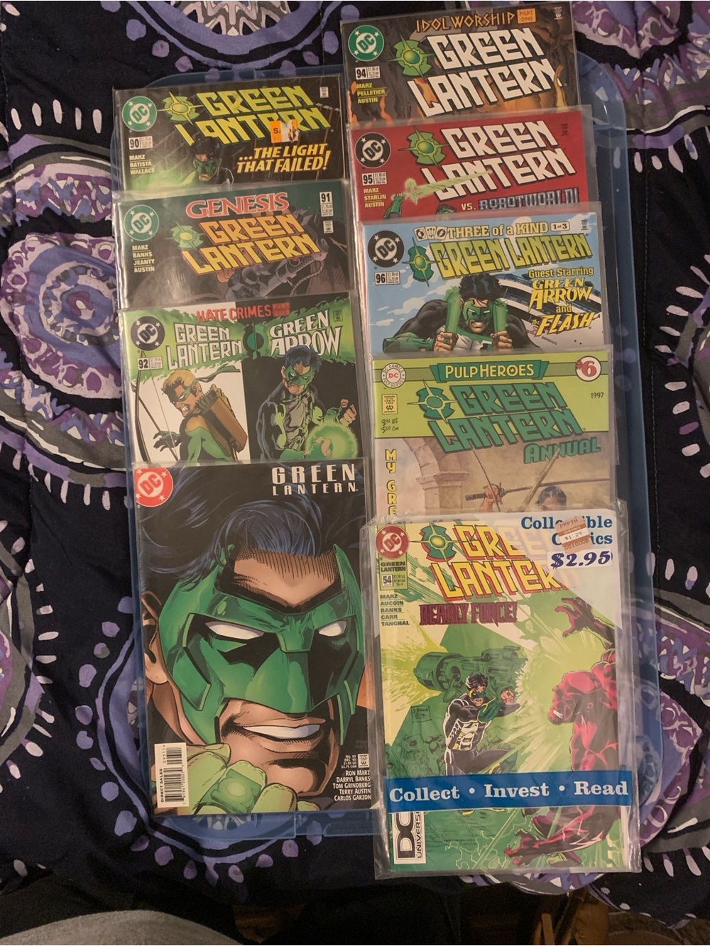 Green Lantern Comic Lot - Green Covers
